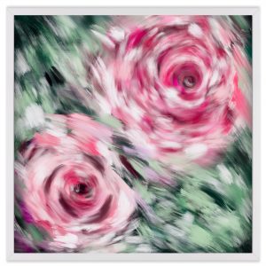 Abstract Rose Art