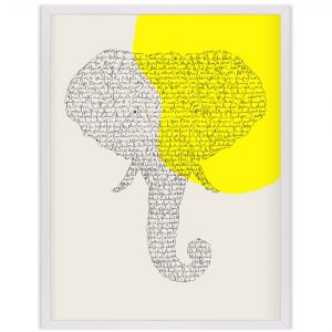 Modern elephant art