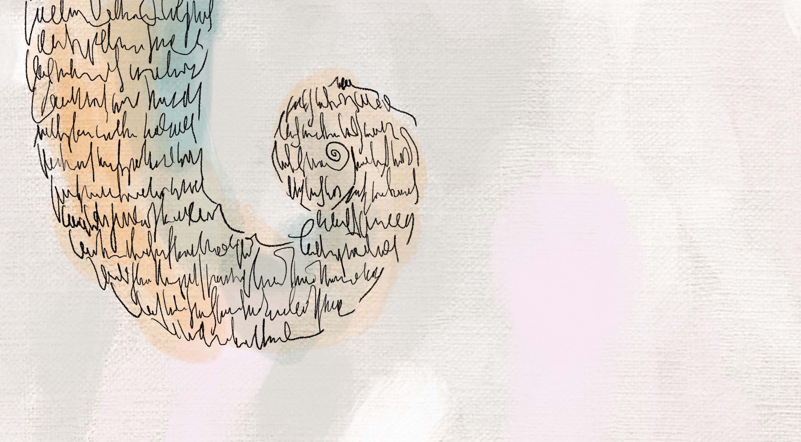 colorful elephant art wall detail