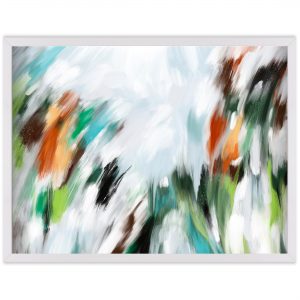 Happy Garden Abstract Fine Art Print