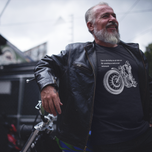 Motorbiker Birthday T-Shirt - Motorbike Rider Gift for birthday, BIRTH YEAR TSHIRT