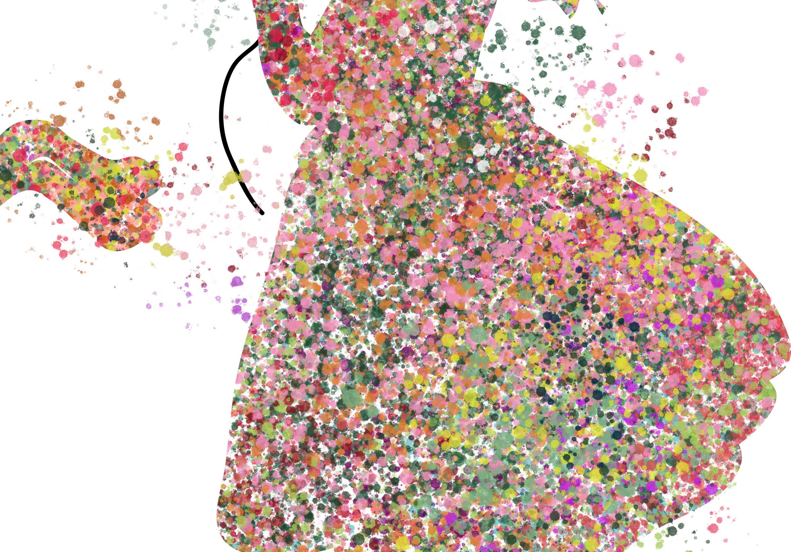 Balloon kid dog and balloon