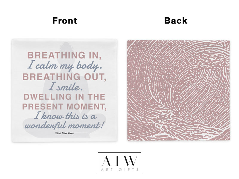 Thich Nhat Hanh ART pillow cover