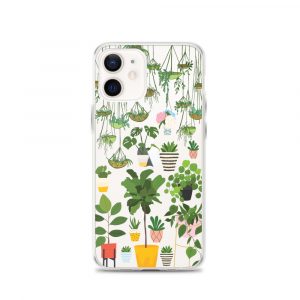 Suspended pots with plants iPhone Case