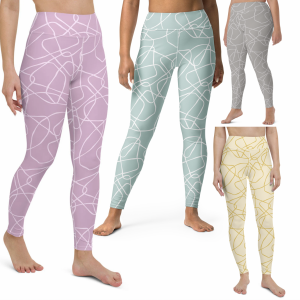Modern graphic legging - 4 colors
