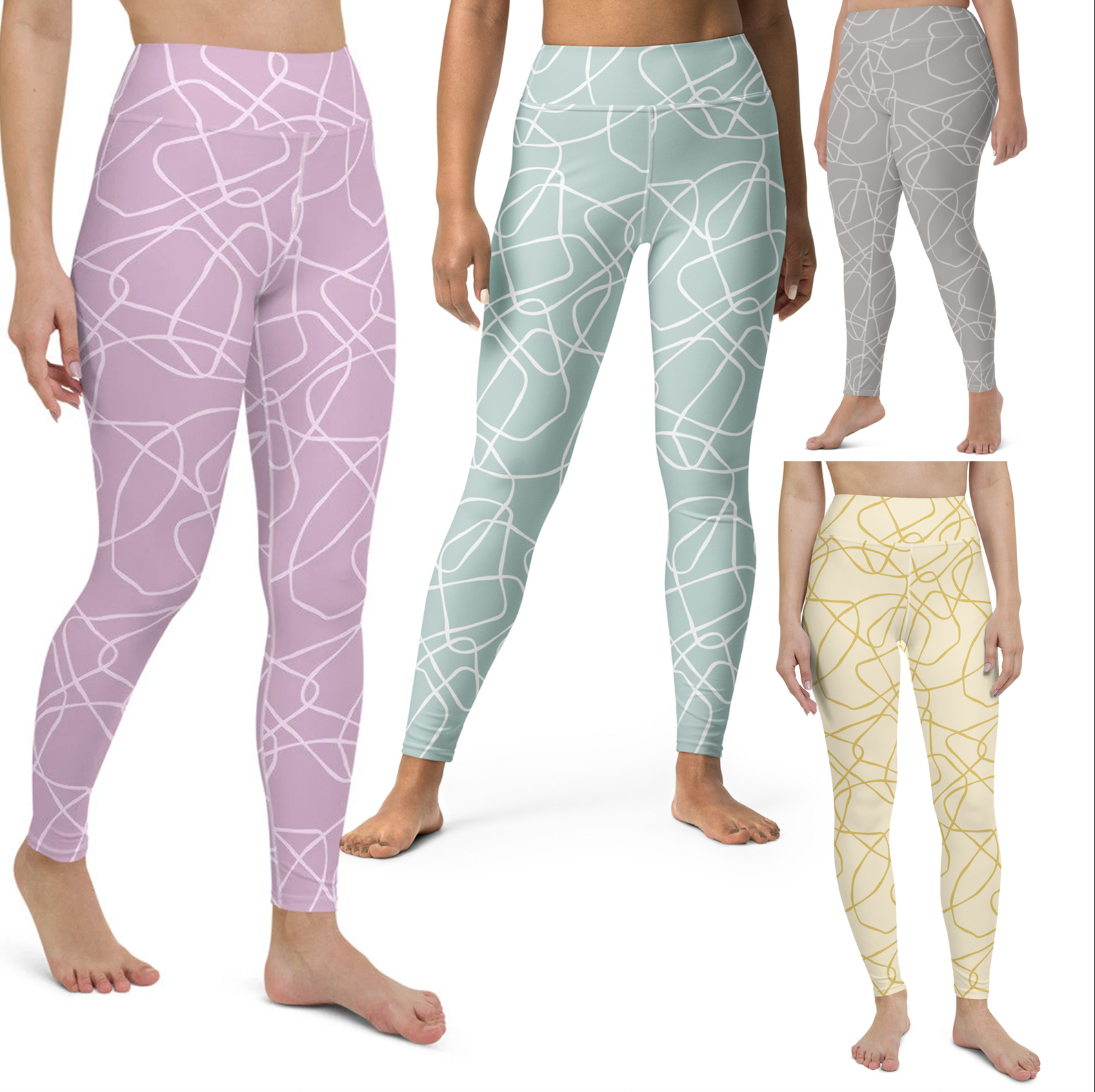 yoga art fashion legging