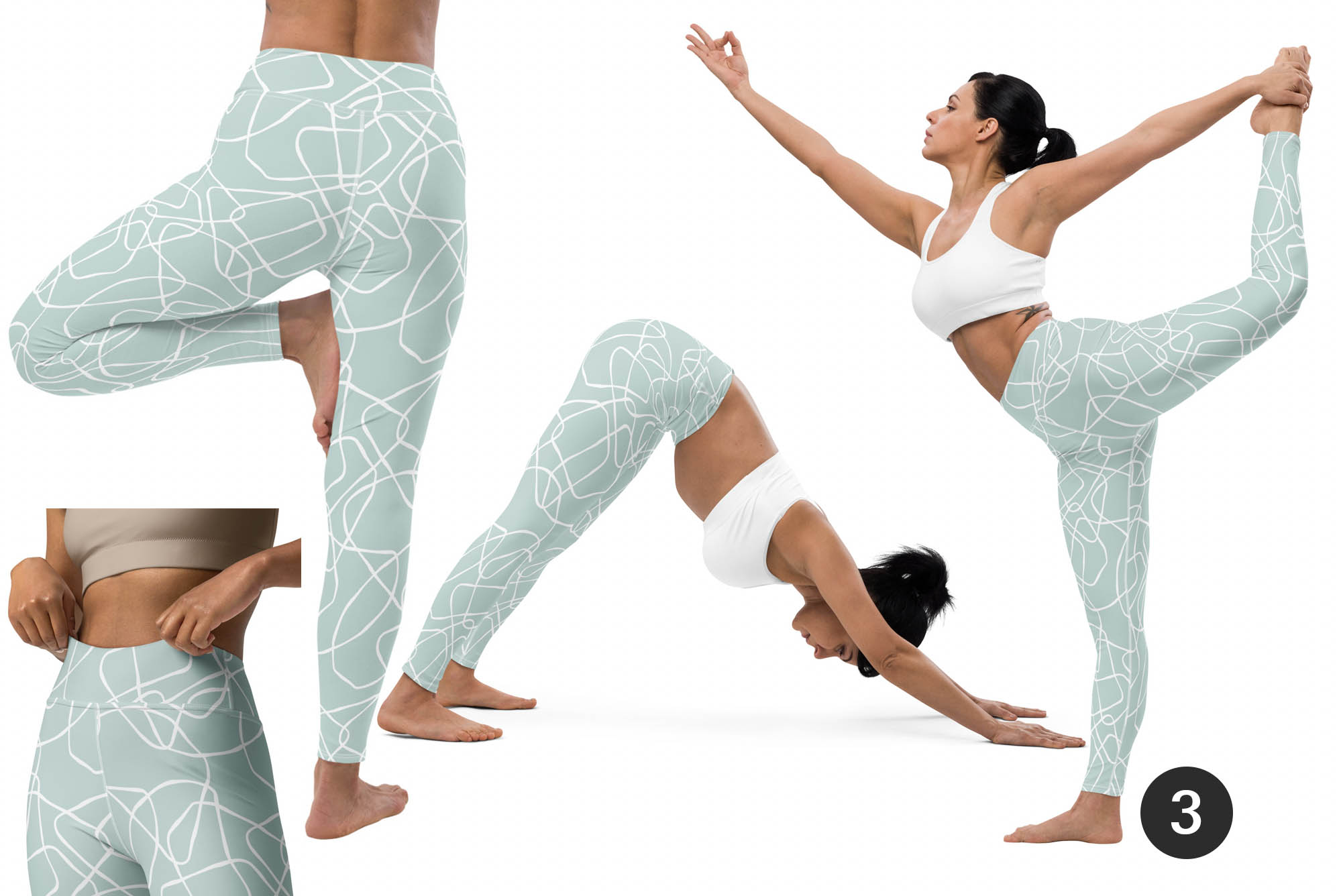 mint art legging by aiw l