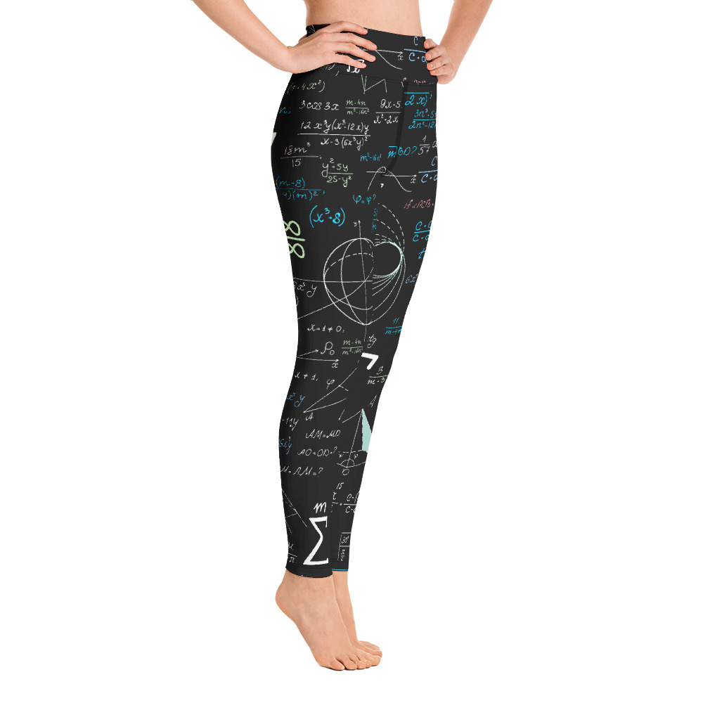 special math yoga legging
