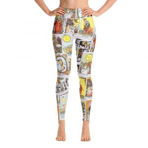 Tarot Cards Yoga Legging