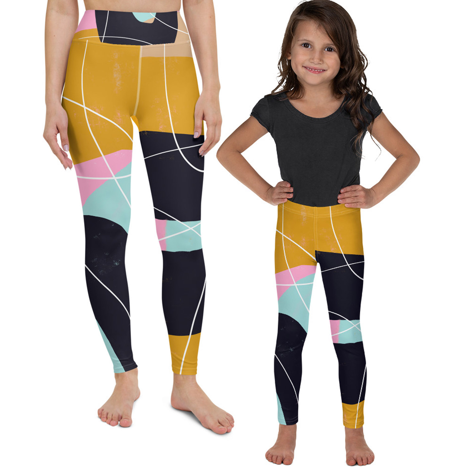 art legging front