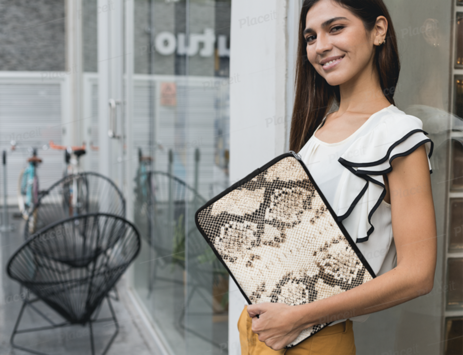 Python Skin Laptop Sleeve