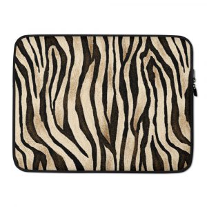Tiger Skin print laptop sleeve