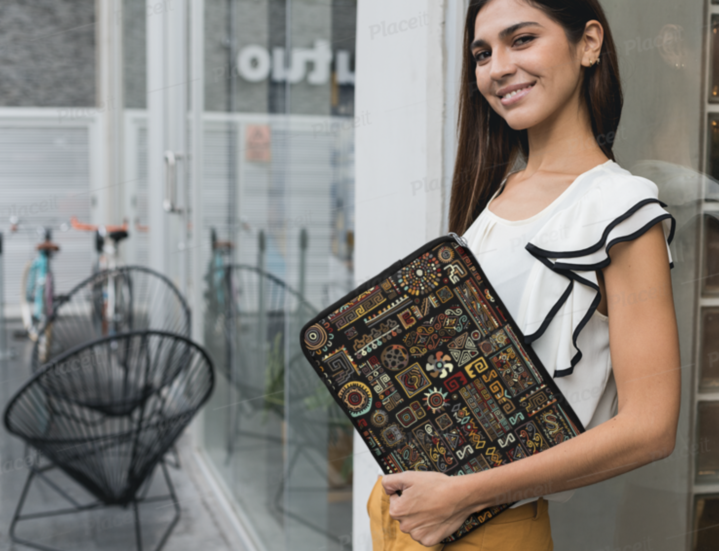 Graphic laptop protection cover