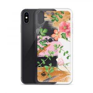 Clear Flowers Case iPhone Case