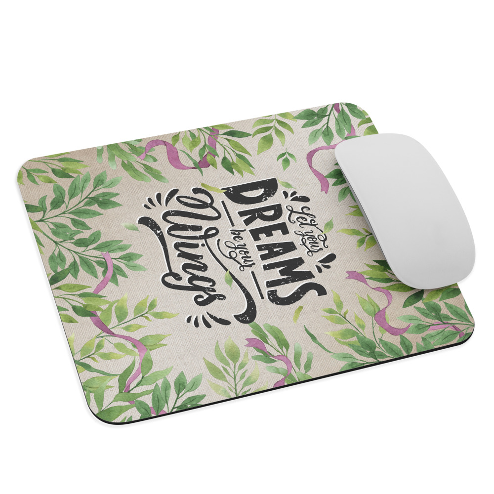 motivate quote mouse pad