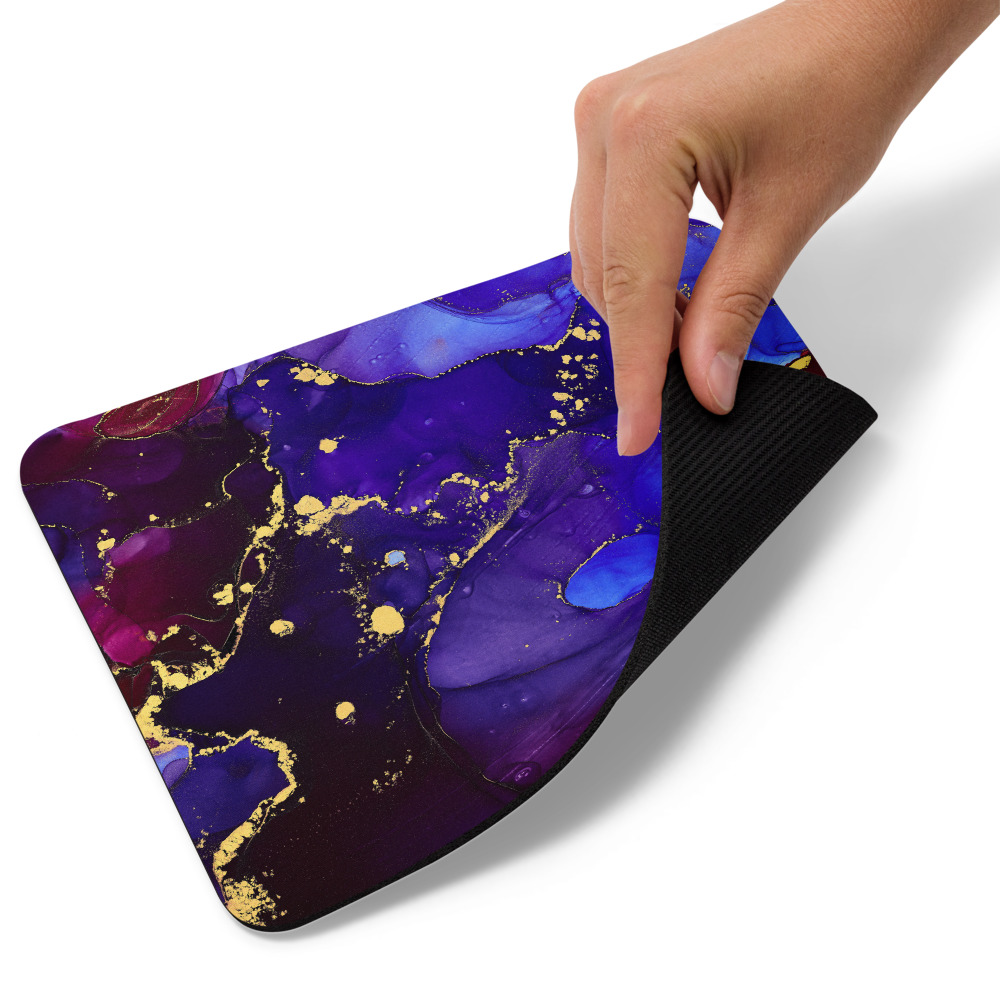 vibrant color mouse pad