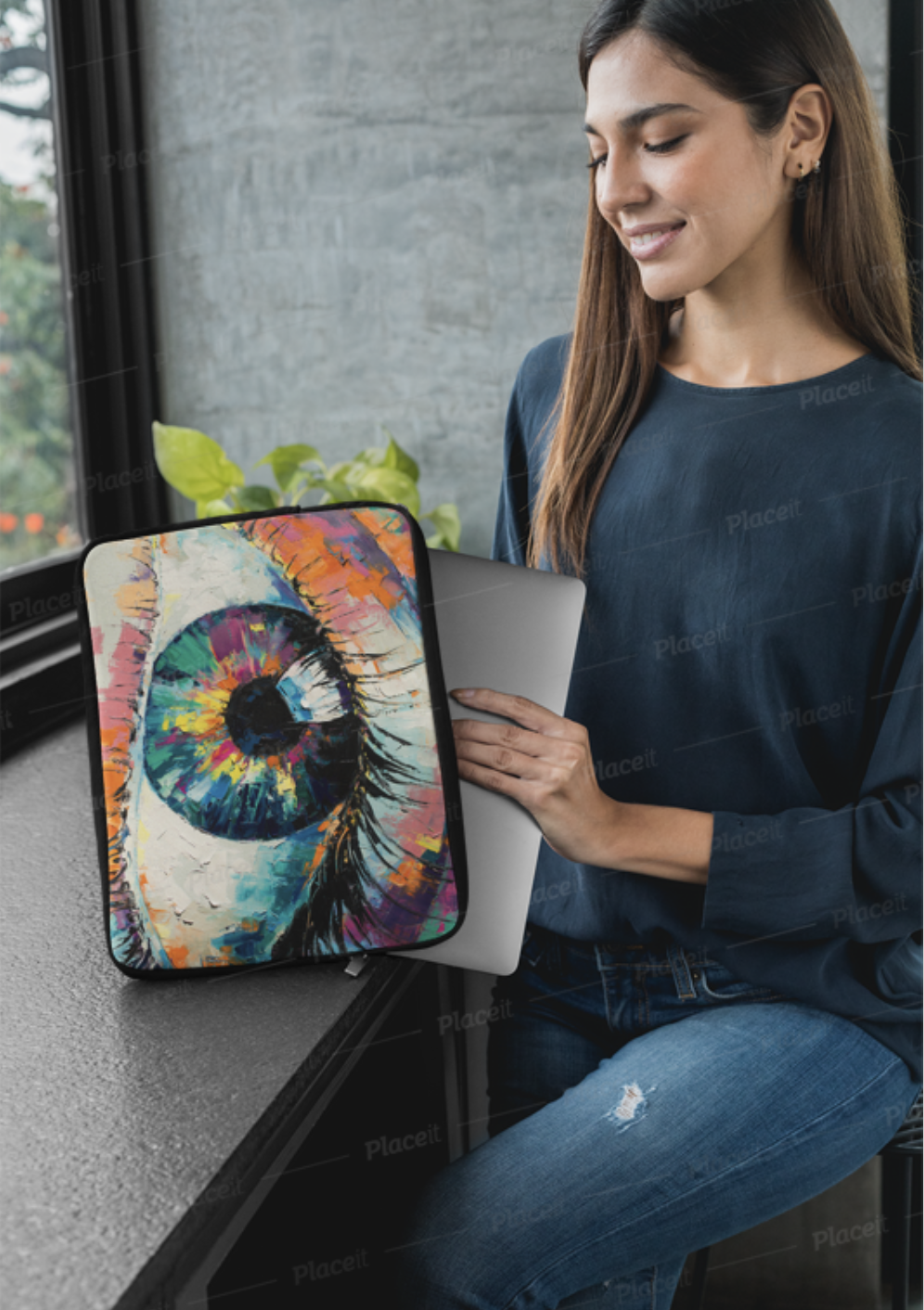 art laptop sleeve