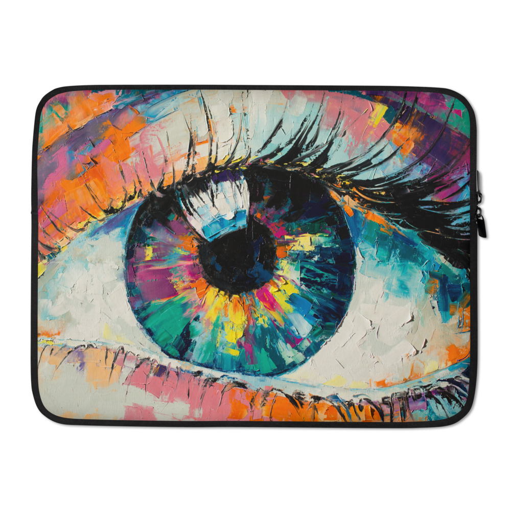 oil painting art laptop sleeve