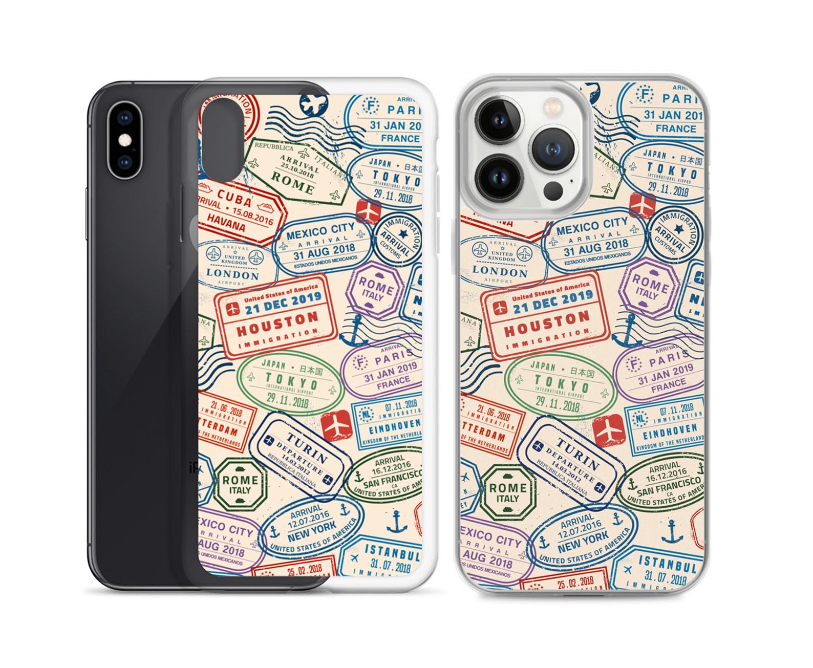 visa Travel iPhone Case aiwartgift