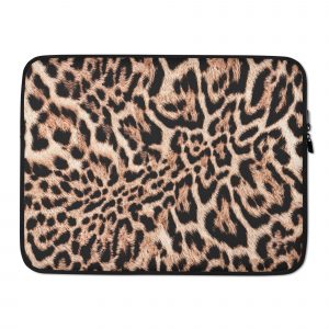 Leopard Skin Print Laptop Sleeve