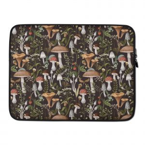 Wild Mushrooms Laptop Sleeve