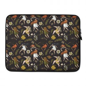 Vintage Dancing Girls Laptop Sleeve