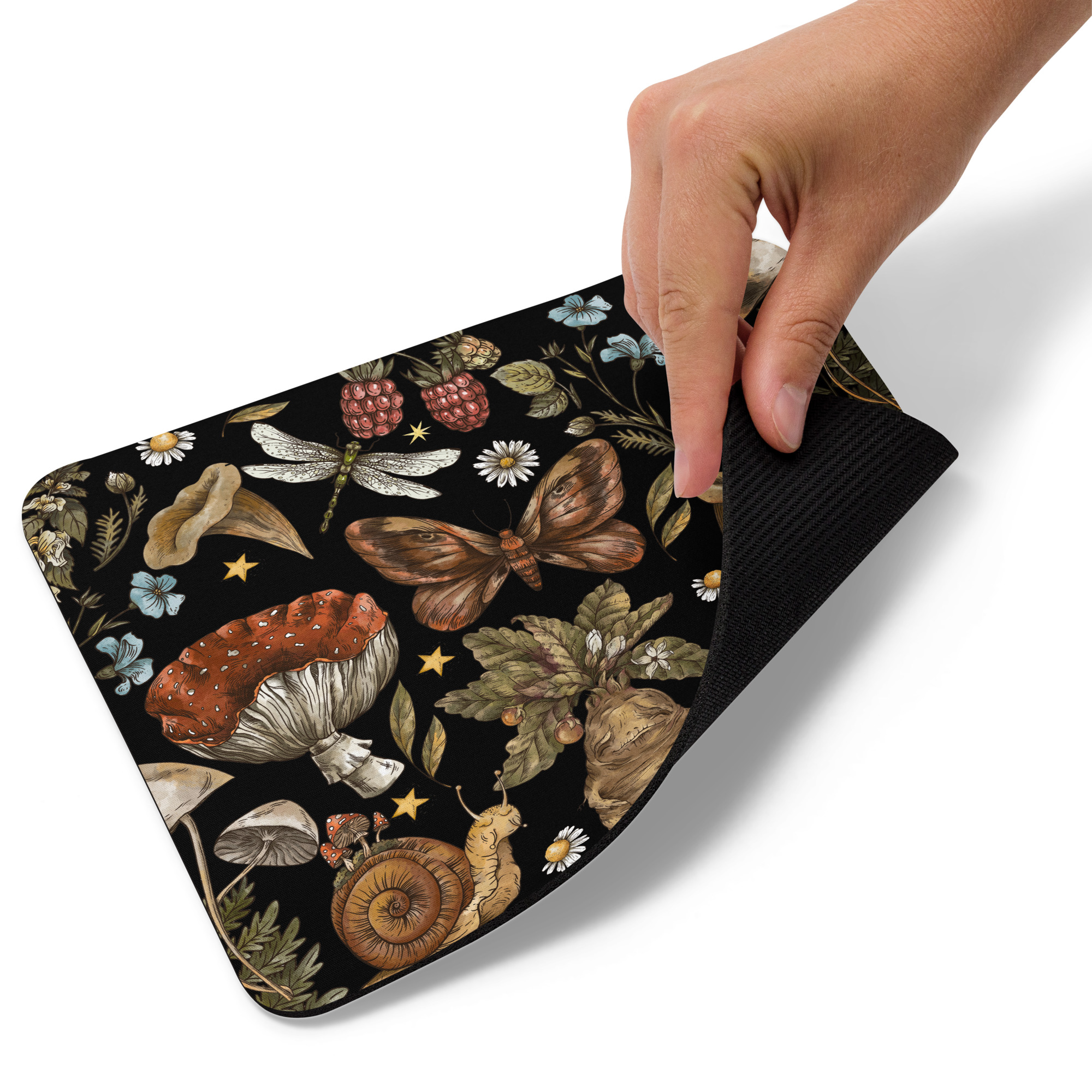 mushroom vintage mouse pad