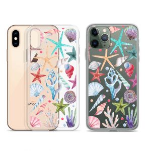 Clear sea animal iPhone Case