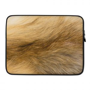 Fox fur print Laptop Sleeve