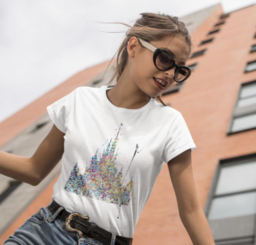 disneyworld castle shirts