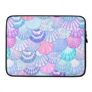 Colorful Seashells Laptop Sleeve