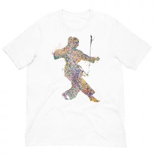 Taekwondo girl Art Unisex t-shirt