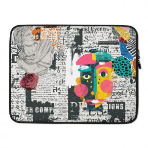 abstract contemporary art Laptop Sleeve