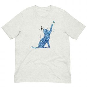 Cat and butterfly Tshirt