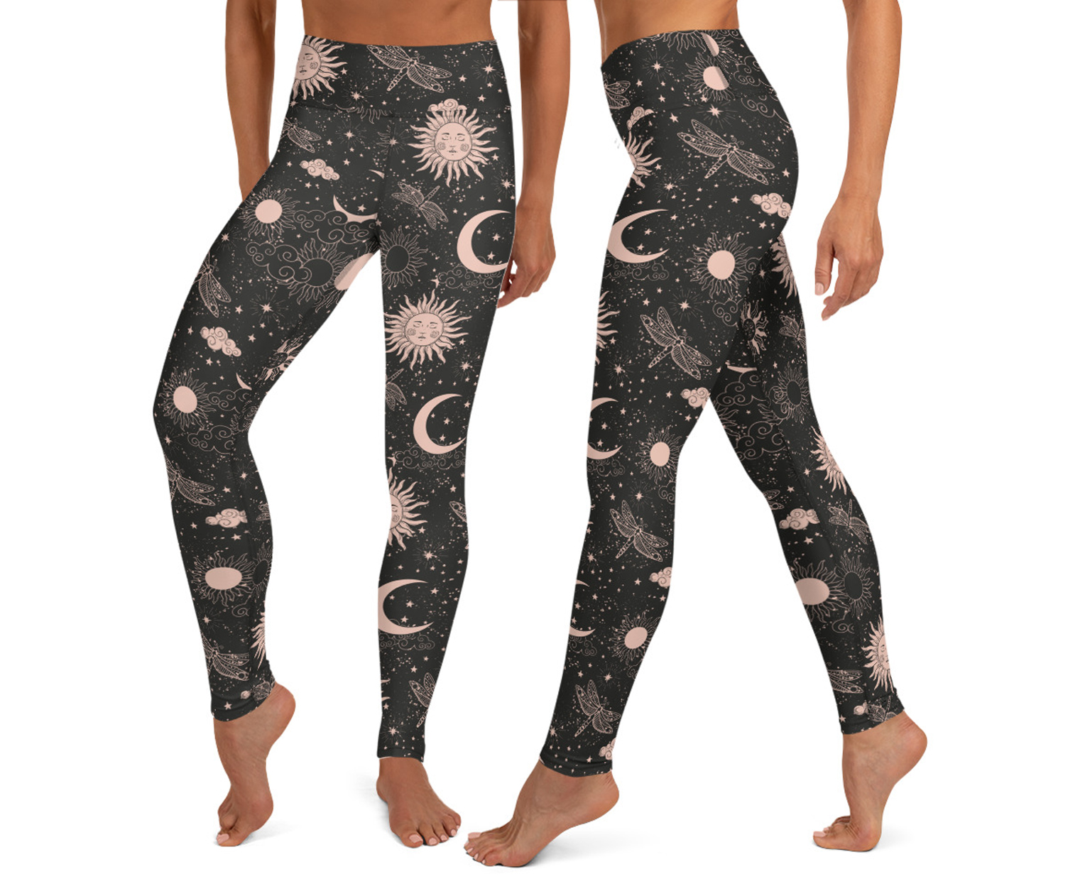 Galaxy-themed leggings