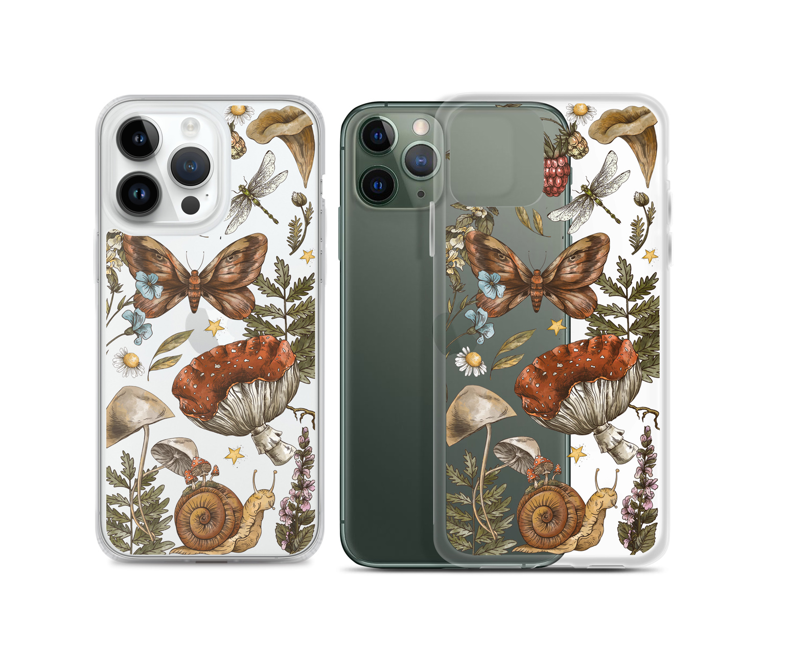 Rustic butterfly Art iPhone Case