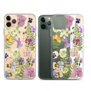 Print Dried flower clear iphone case