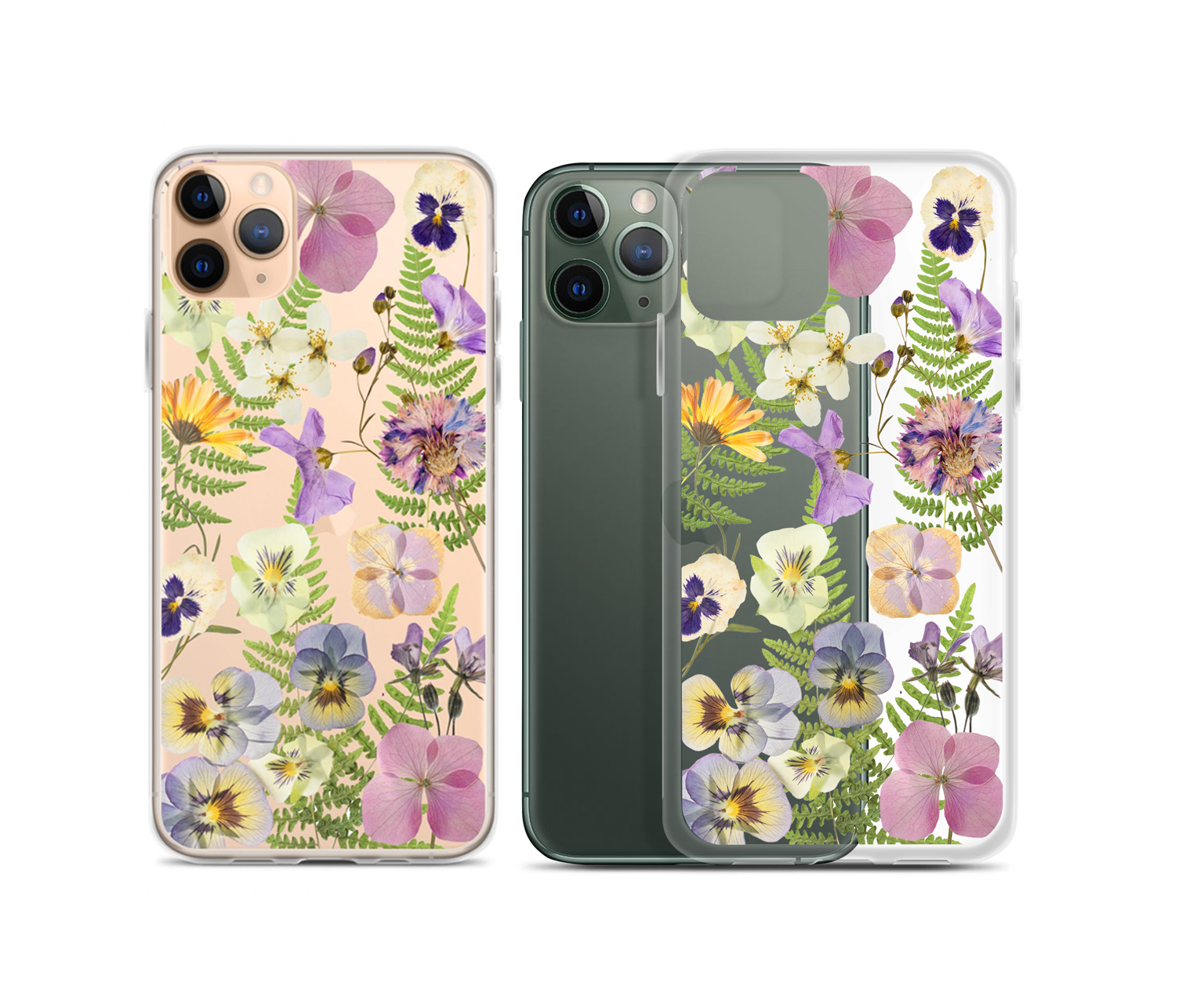 dried flower iphone case