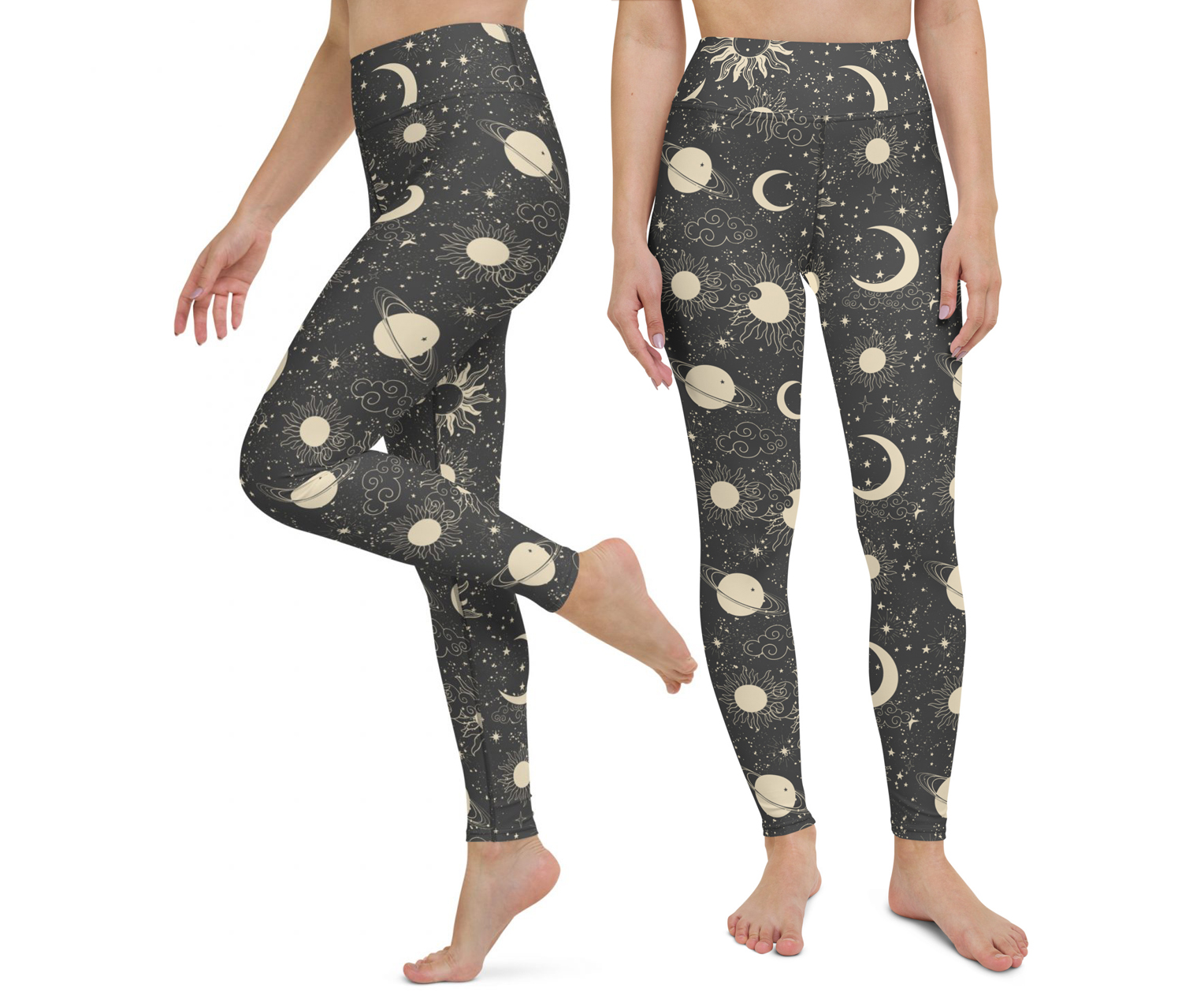 moon art legging