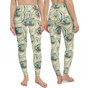Vintage Tye Dye Yoga Leggings
