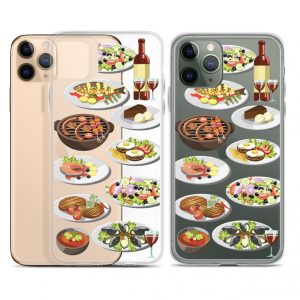Europe food Clear Case for food lover