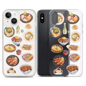 Kawaii Japanese cuisine Clear Case for food lover