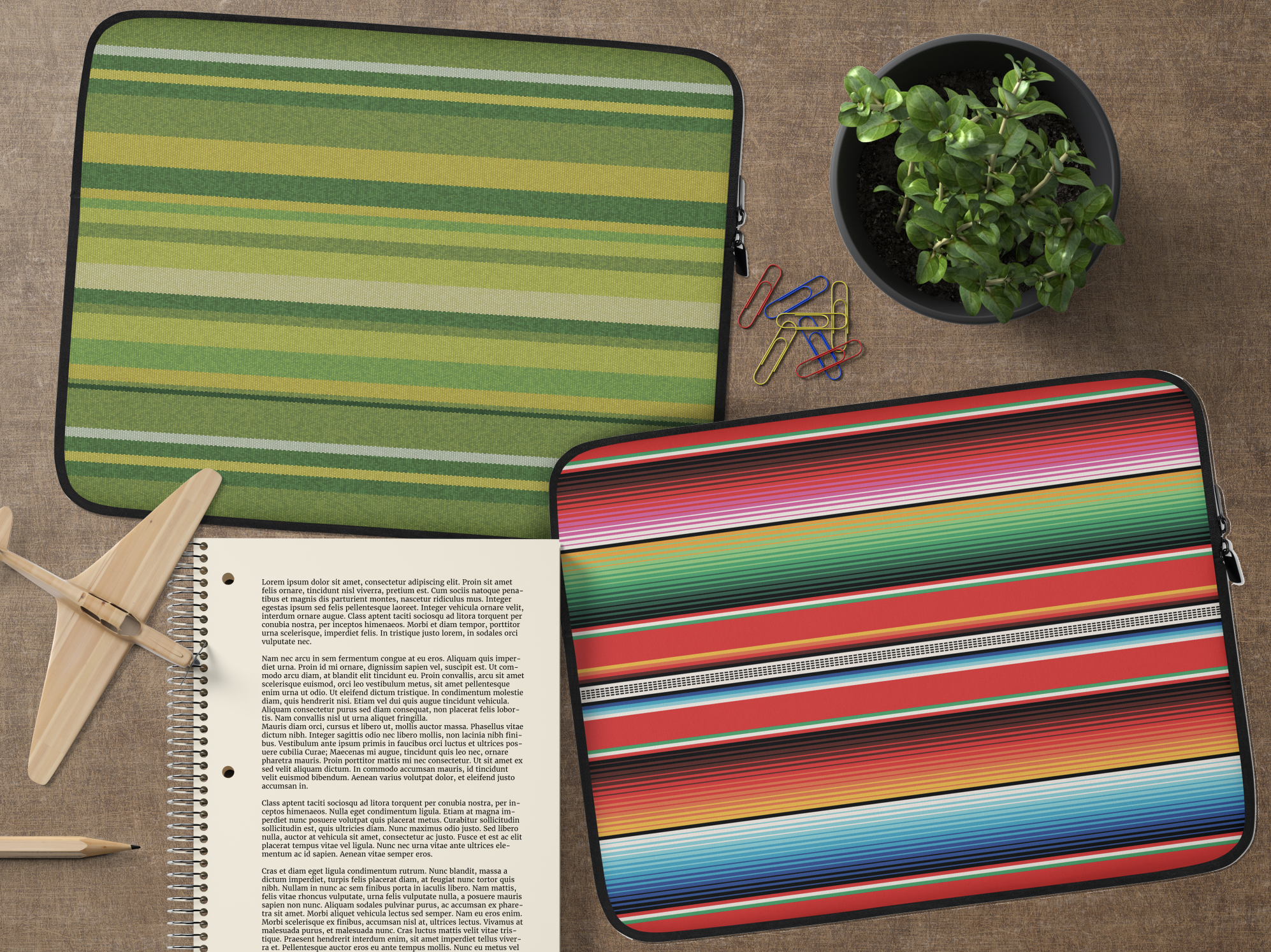 mexican fabric laptop sleeve