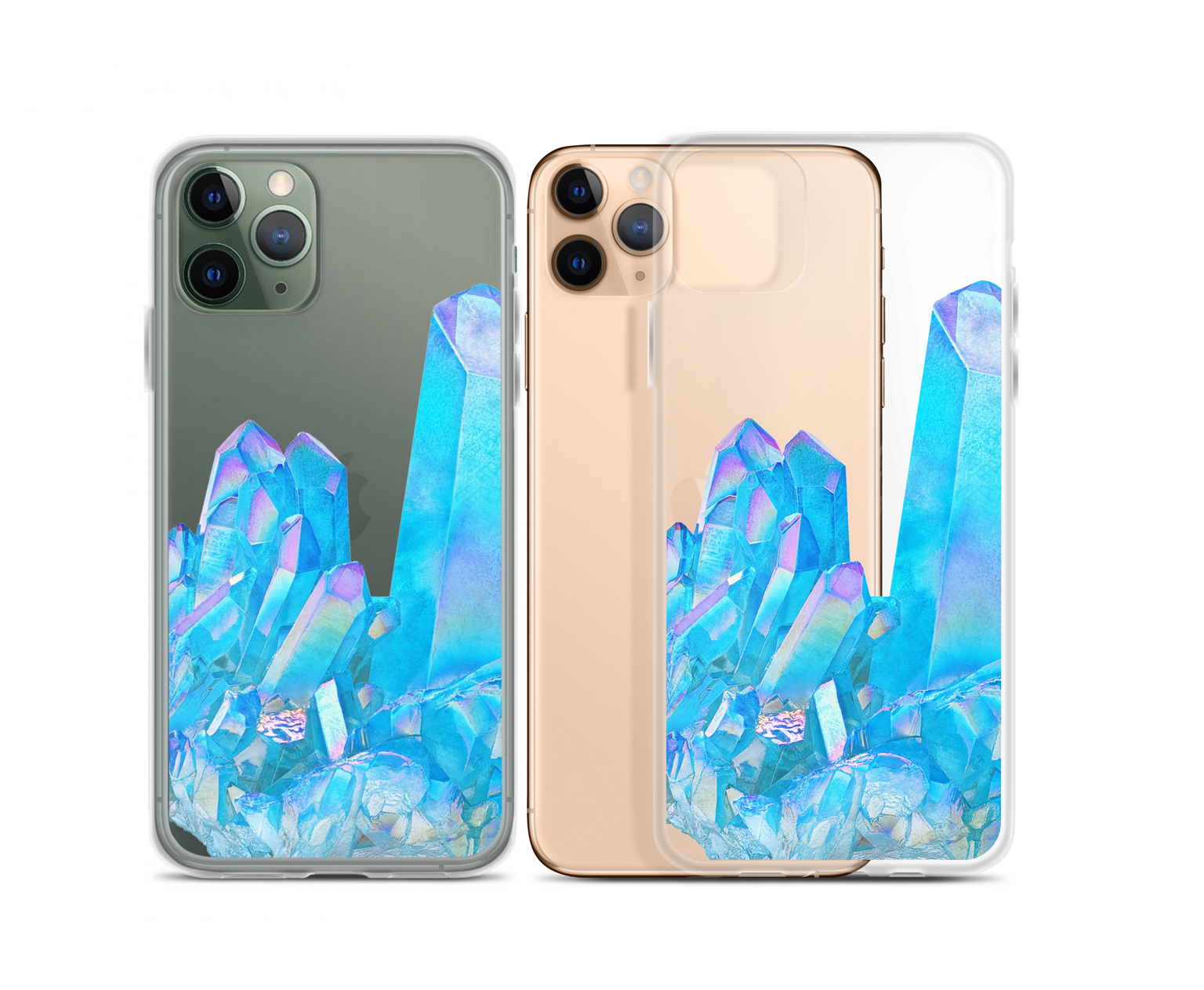 blue crystal iphobe case