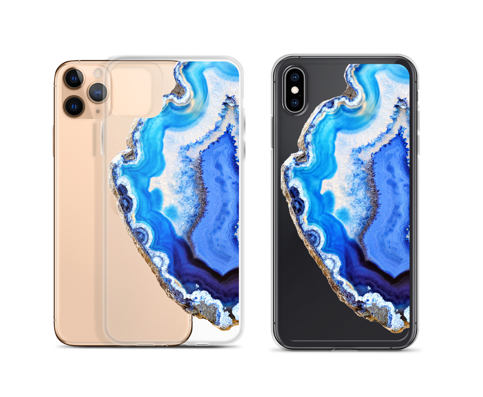 blue stone lover iphone case