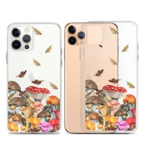 Forest Mushroom Clear Case for iPhone®