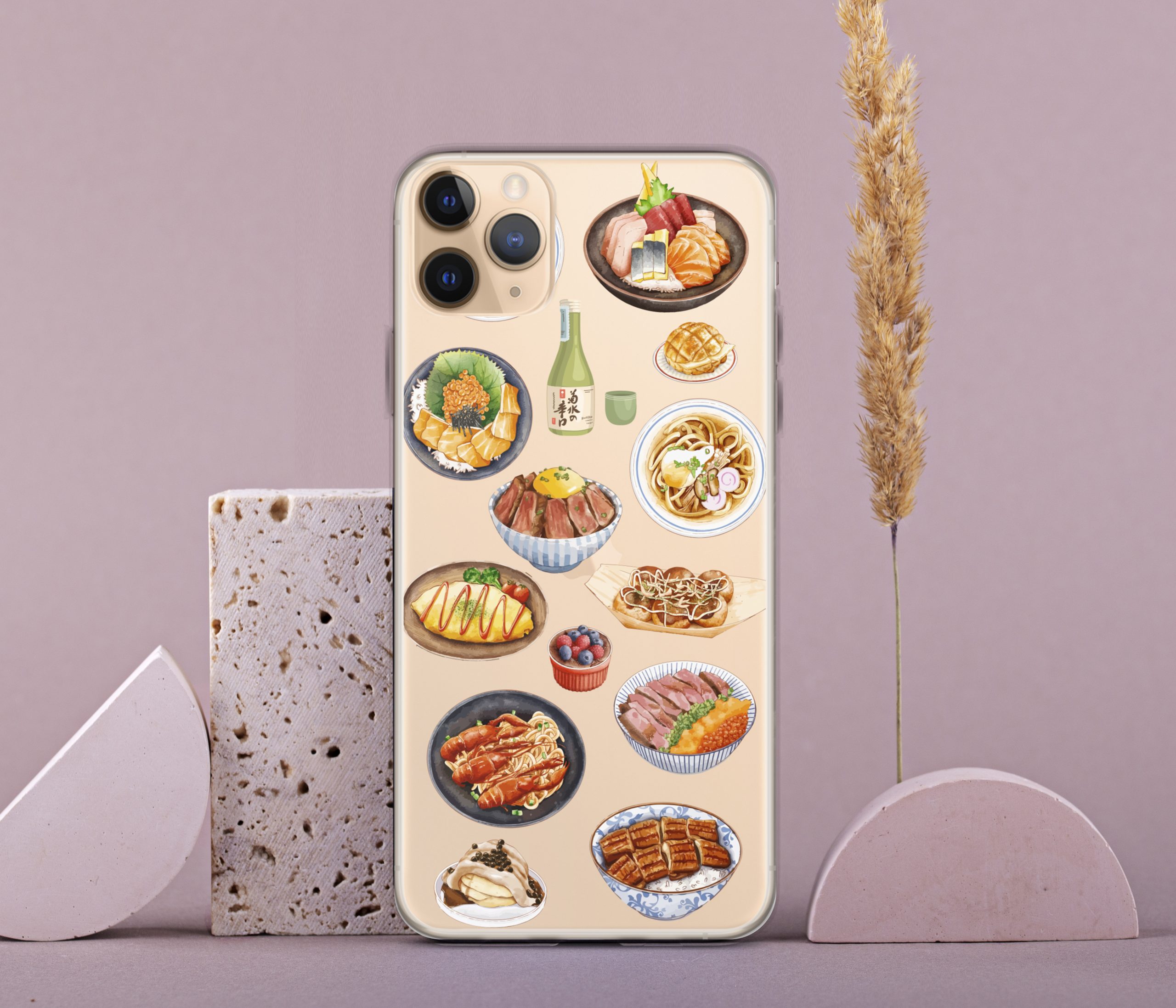 japanese food phone case