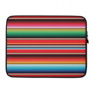 Serape Poncho Laptop Sleeve ID02