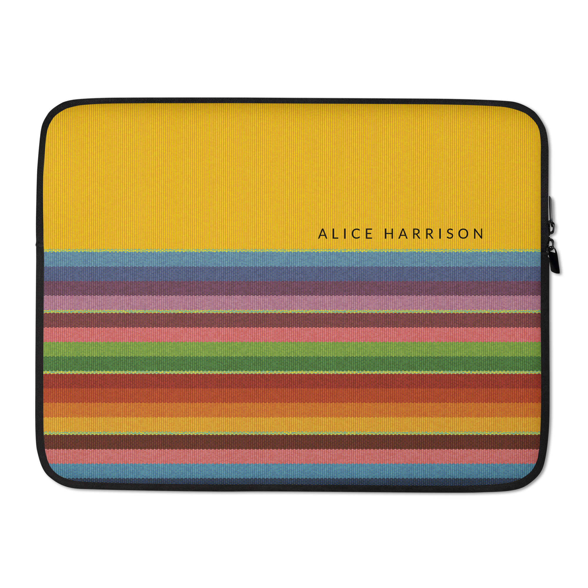 Personalized laptop sleeve