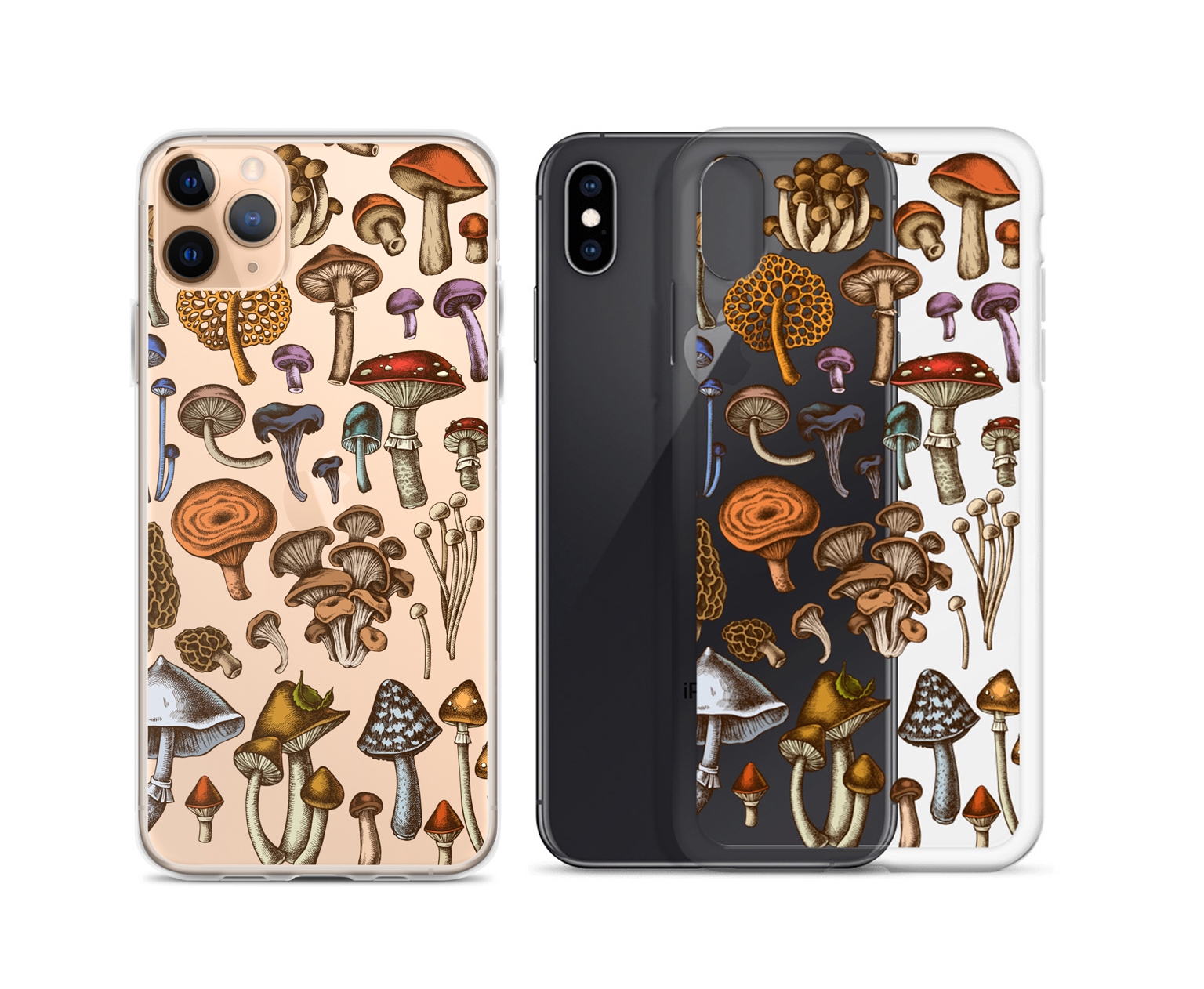 mushroom art phone